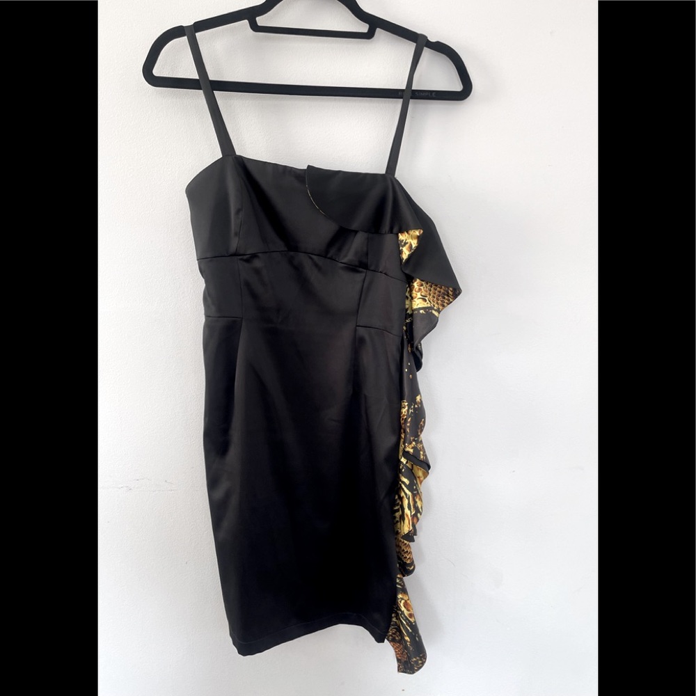 Just Cavalli Short black dress for women size 04